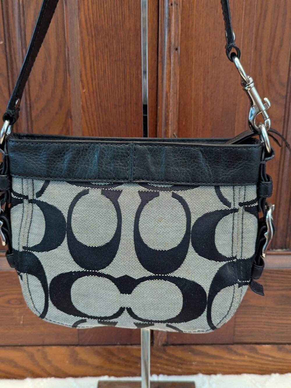 COACH Mini Zoe Hobo Shoulder Bag - Picture 3 of 11
